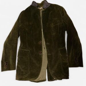 Olive Corduroy Blazer